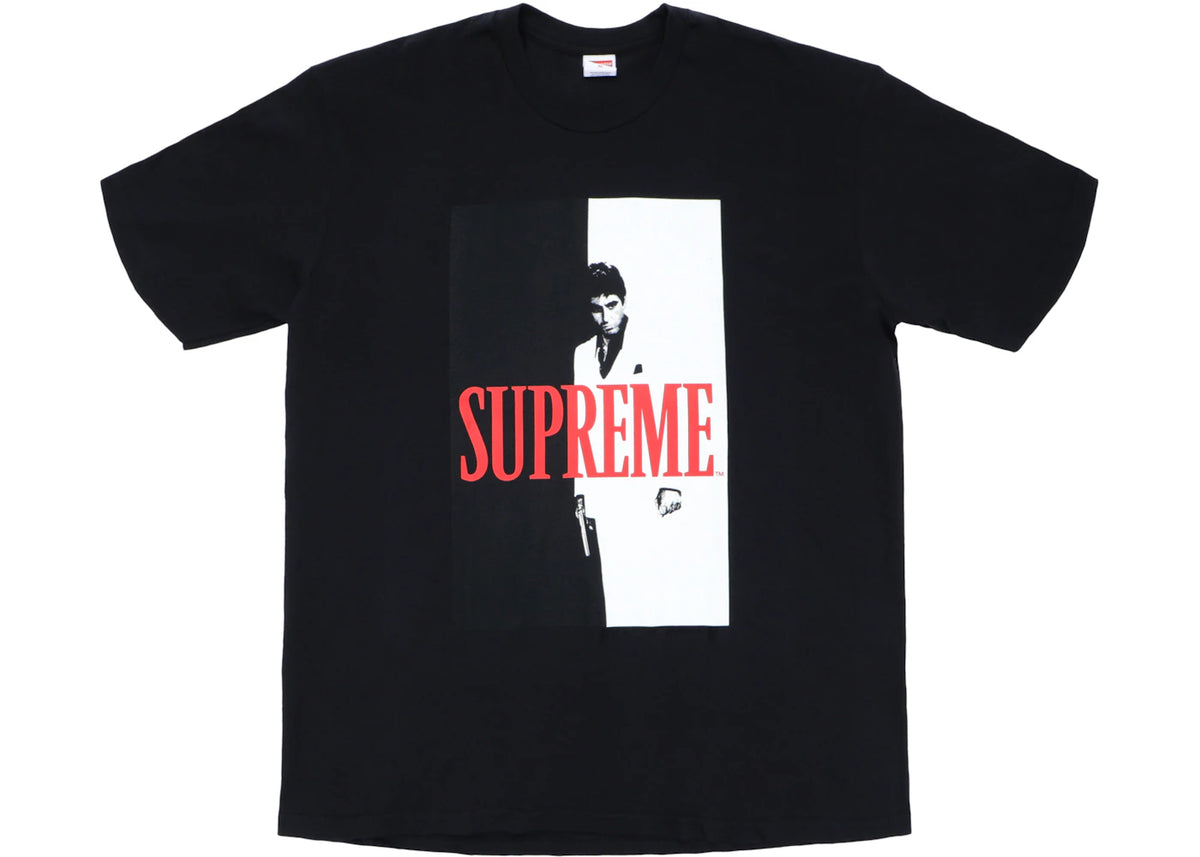 Supreme Scarface Split Tee Black - vue secondaire A