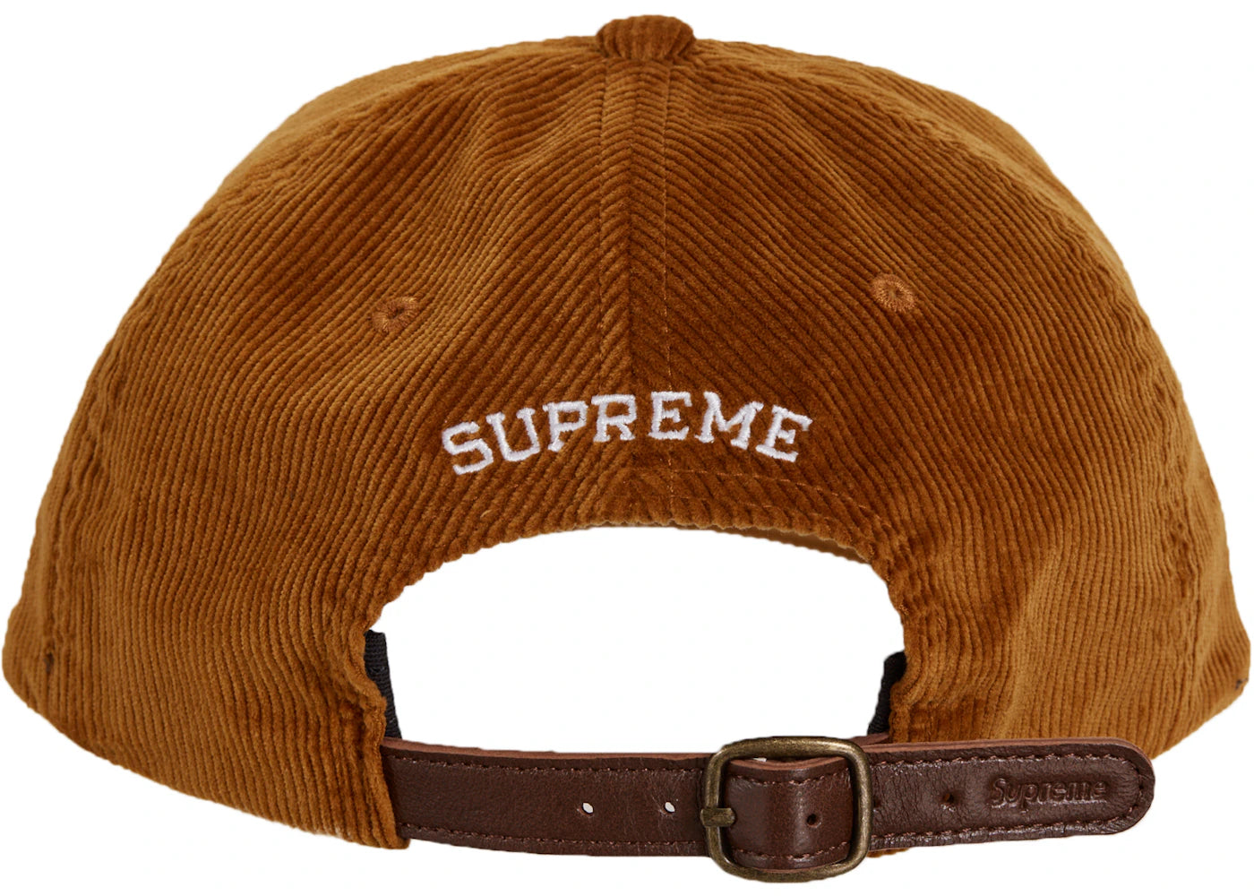 Supreme Script Corduroy 6-Panel Burnt Orange - vue secondaire B