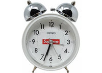 Supreme Seiko Alarm Clock White