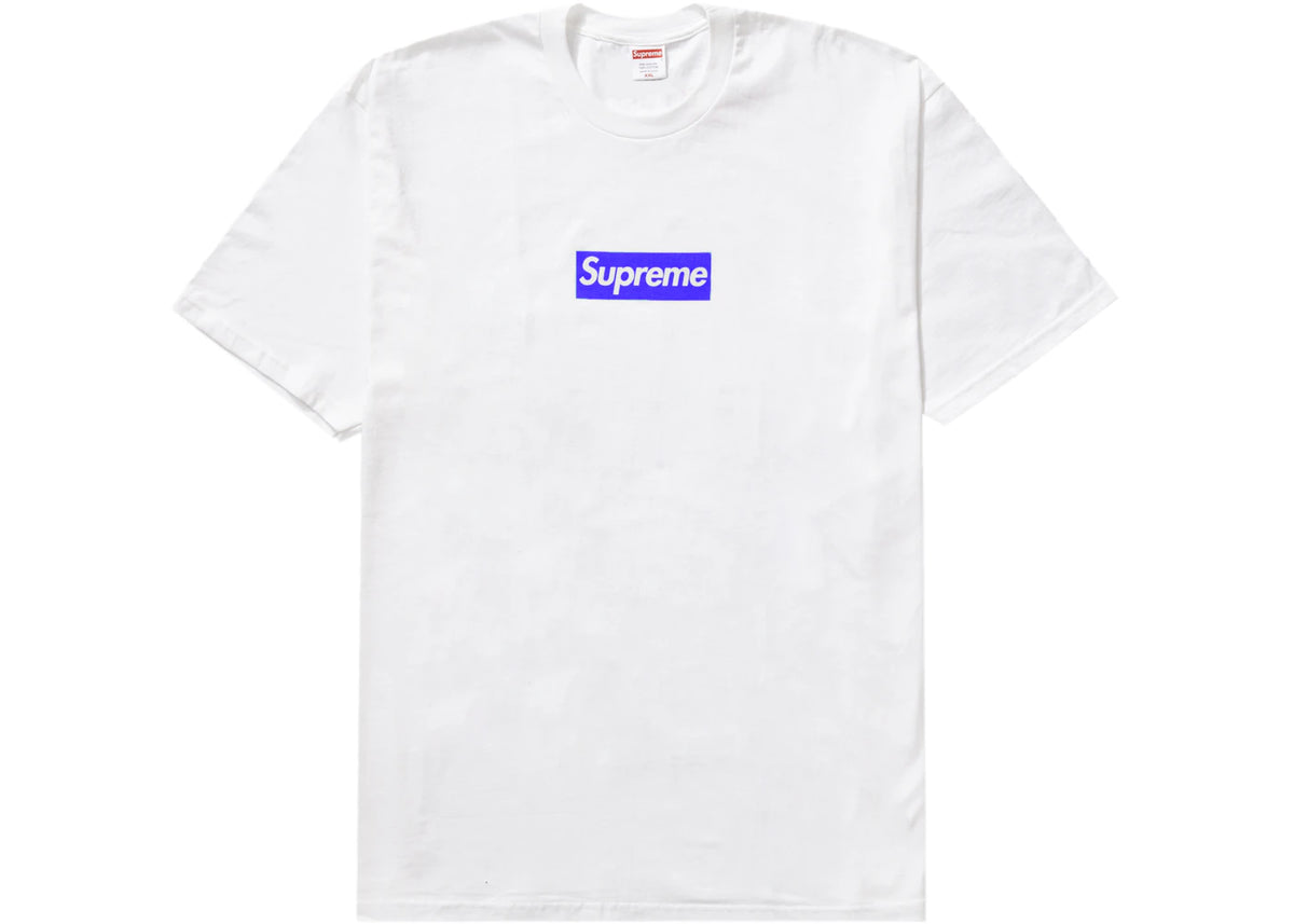Supreme Seoul Box Logo Tee White - vue 360