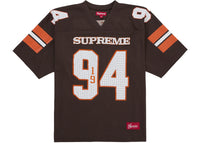 Supreme Sequin Football Jersey Brown | Resell Lausanne Switzerland