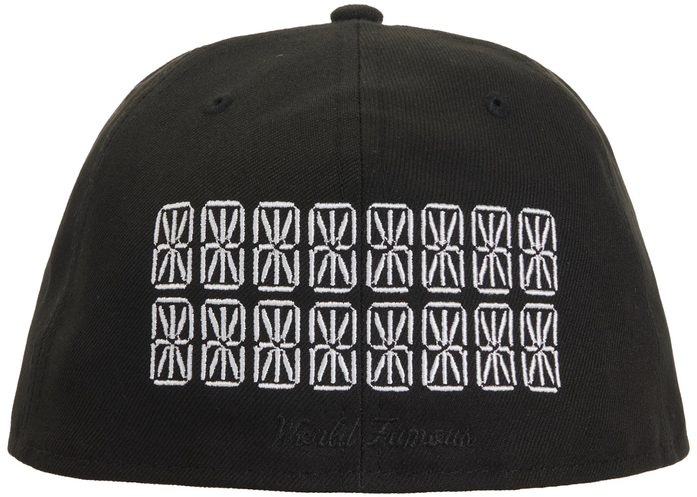 Supreme Sharpie Box Logo New Era Fitted Cap Black - vue secondaire B