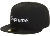 Supreme Sharpie Box Logo New Era Fitted Cap Black