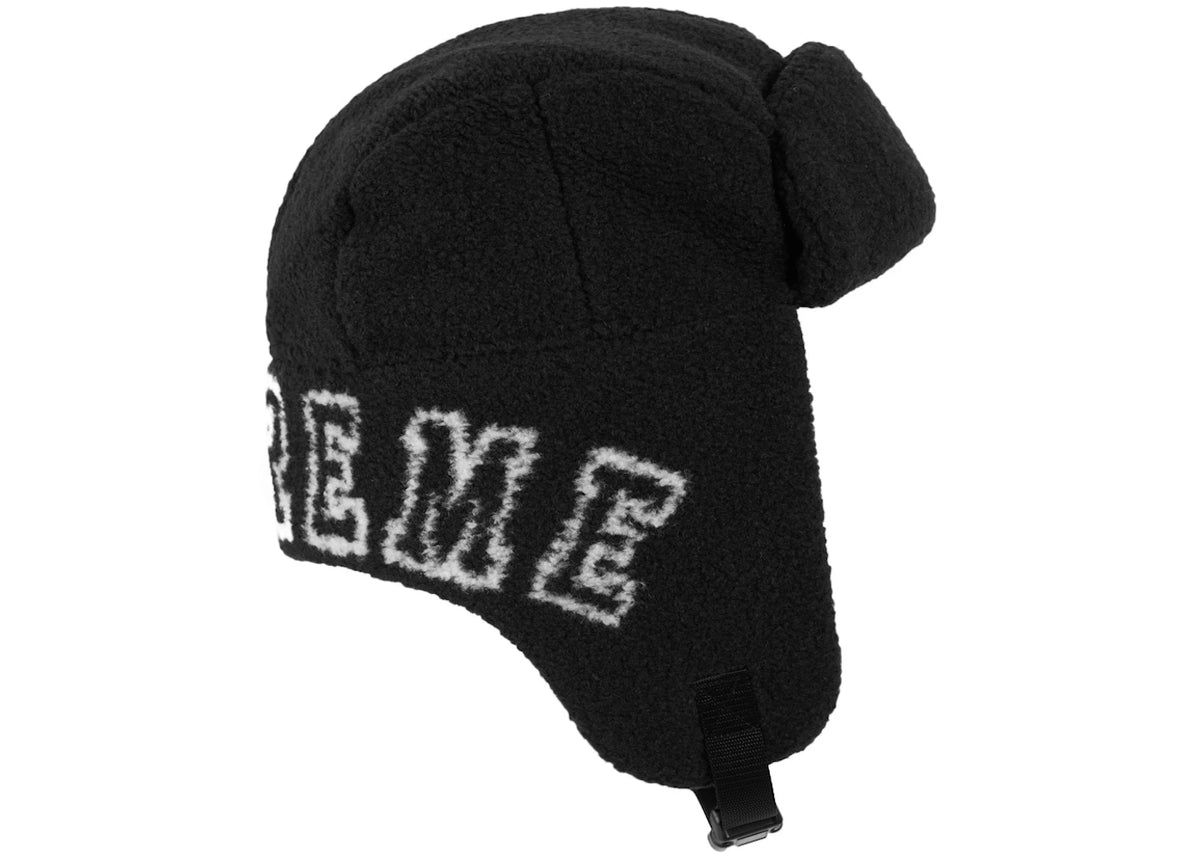 Supreme Shearling Trooper Black - vue secondaire B
