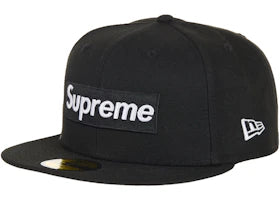 Supreme Shop Box Logo New Era 59Fifty Fitted Hat Black