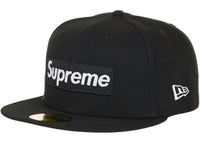 Supreme Shop Box Logo New Era 59Fifty Fitted Hat Black