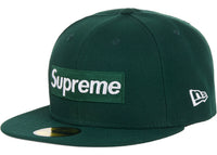 Supreme Shop Box Logo New Era 59Fifty Fitted Hat Green
