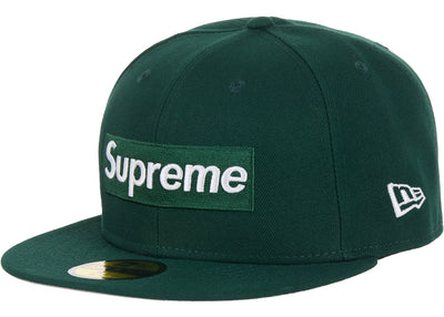 Supreme Shop Box Logo New Era 59Fifty Fitted Hat Green