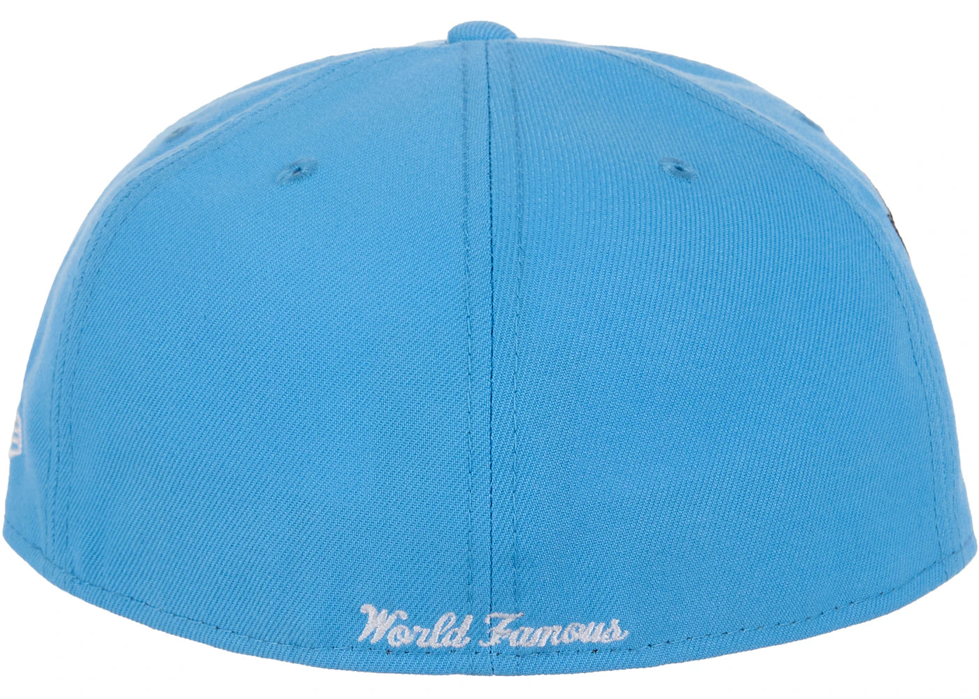 Supreme Shop Box Logo New Era 59Fifty Fitted Hat Light Blue - vue secondaire B