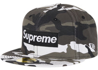 Supreme Shop Box Logo New Era 59Fifty Fitted Hat Snow Camo