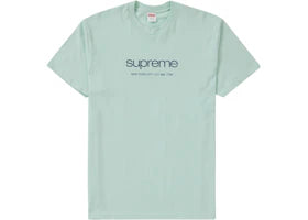 Supreme Shop Tee Light Teal