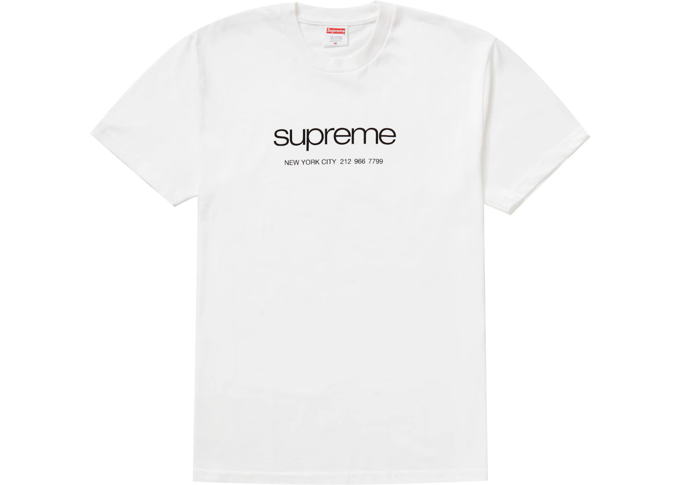 Supreme Shop Tee White - vue secondaire A