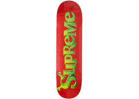 Supreme Shrek Skateboard Deck Red - vue 360