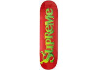Supreme Shrek Skateboard Deck Red