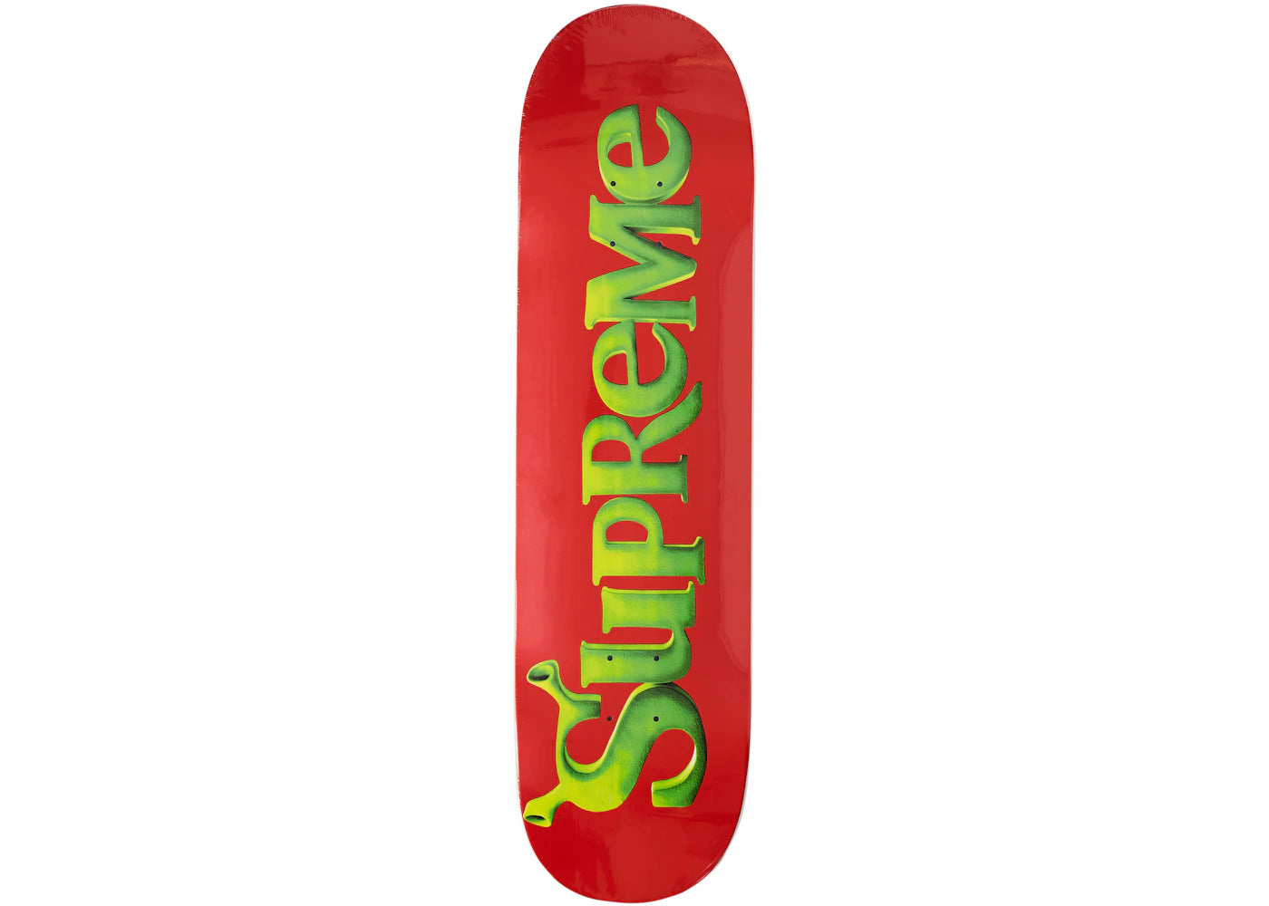 Supreme Shrek Skateboard Deck Red - vue secondaire A
