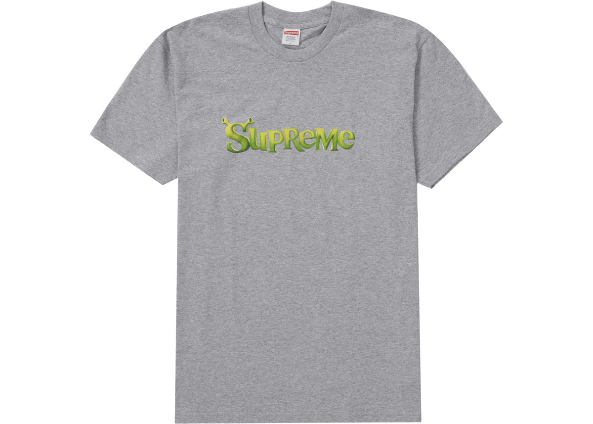 Supreme Shrek Tee Heather Grey - vue secondaire A