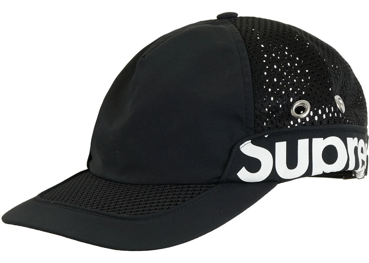 Supreme Side Logo 5-Panel (SS22) Black - vue secondaire A