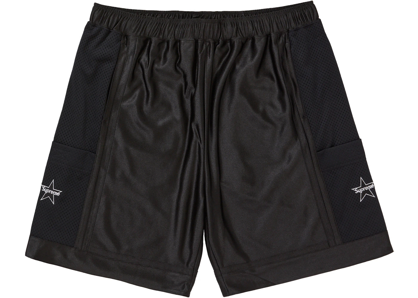 Supreme Side Pocket Basketball Short Black - vue secondaire A