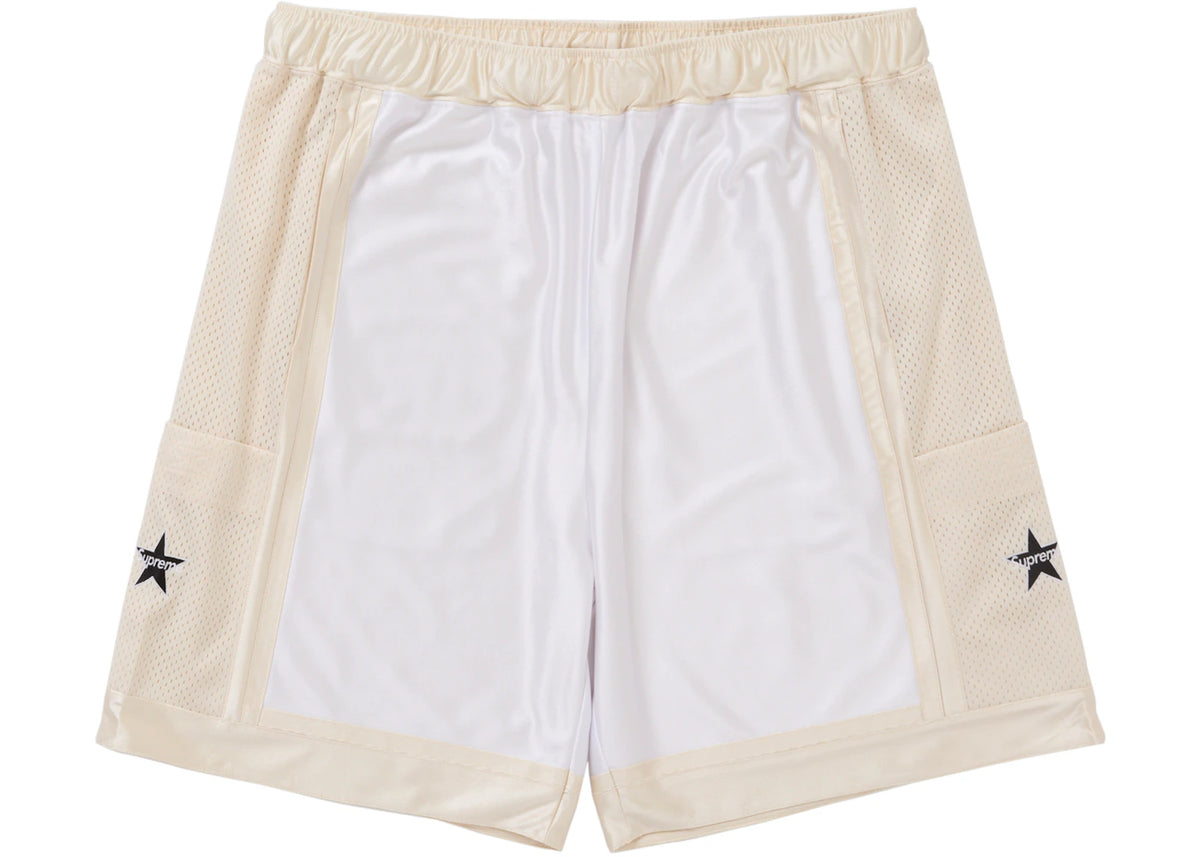 Supreme Side Pocket Basketball Short White - vue secondaire A