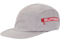 Supreme Side Zip Camp Cap (SS26) Grey