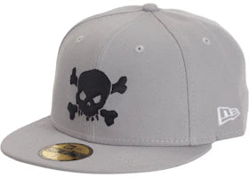 Supreme Skull New Era Grey - vue 360