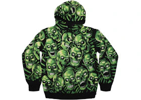 Supreme Skull Pile Hooded Sweatshirt Green