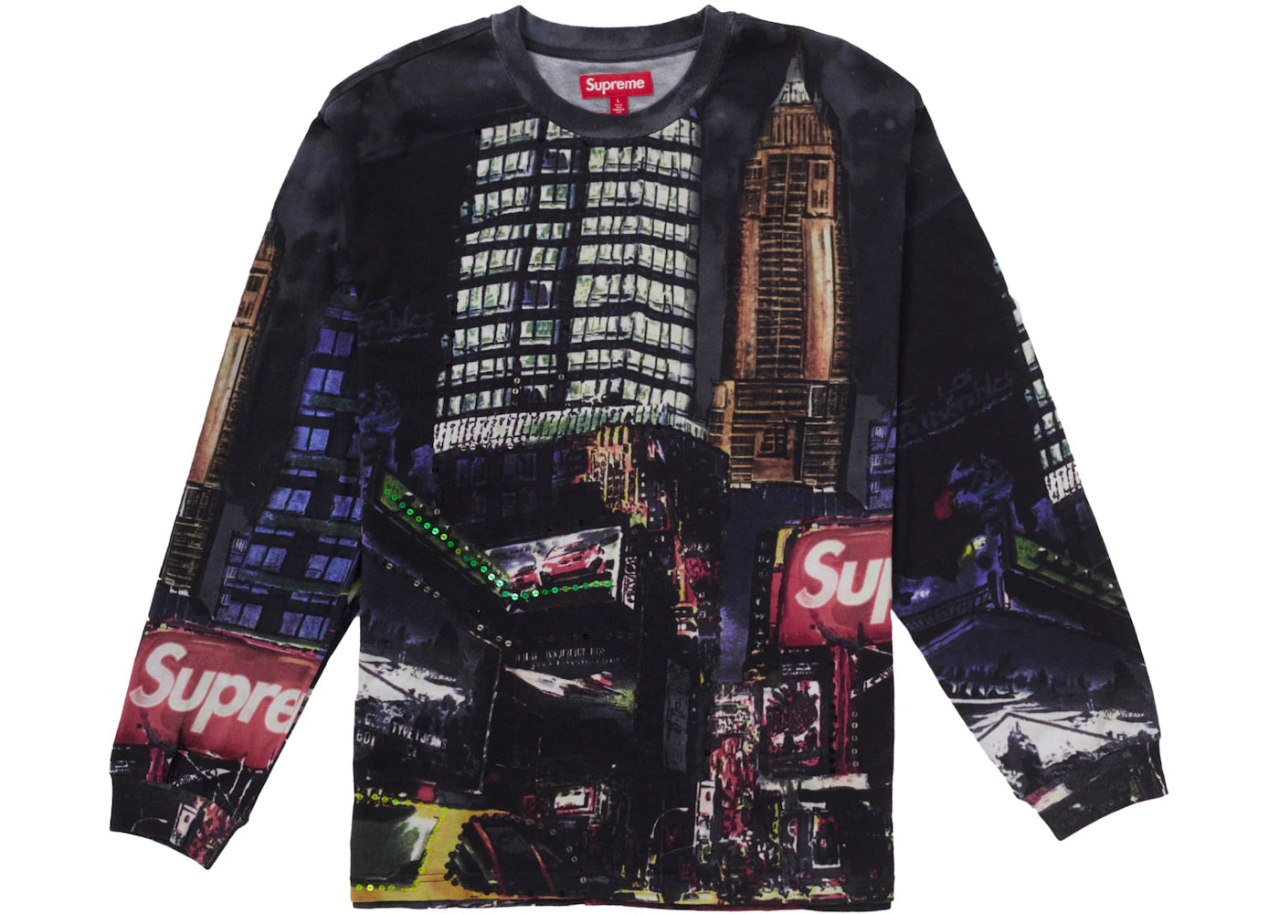 Supreme Skyline Sequin L/S Top Night - vue secondaire A