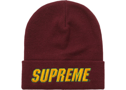 Supreme Slant Beanie Burgundy - product view 2