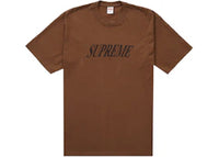 Supreme Slap Shot Tee Brown