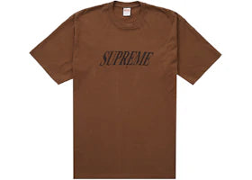 Supreme Slap Shot Tee Brown