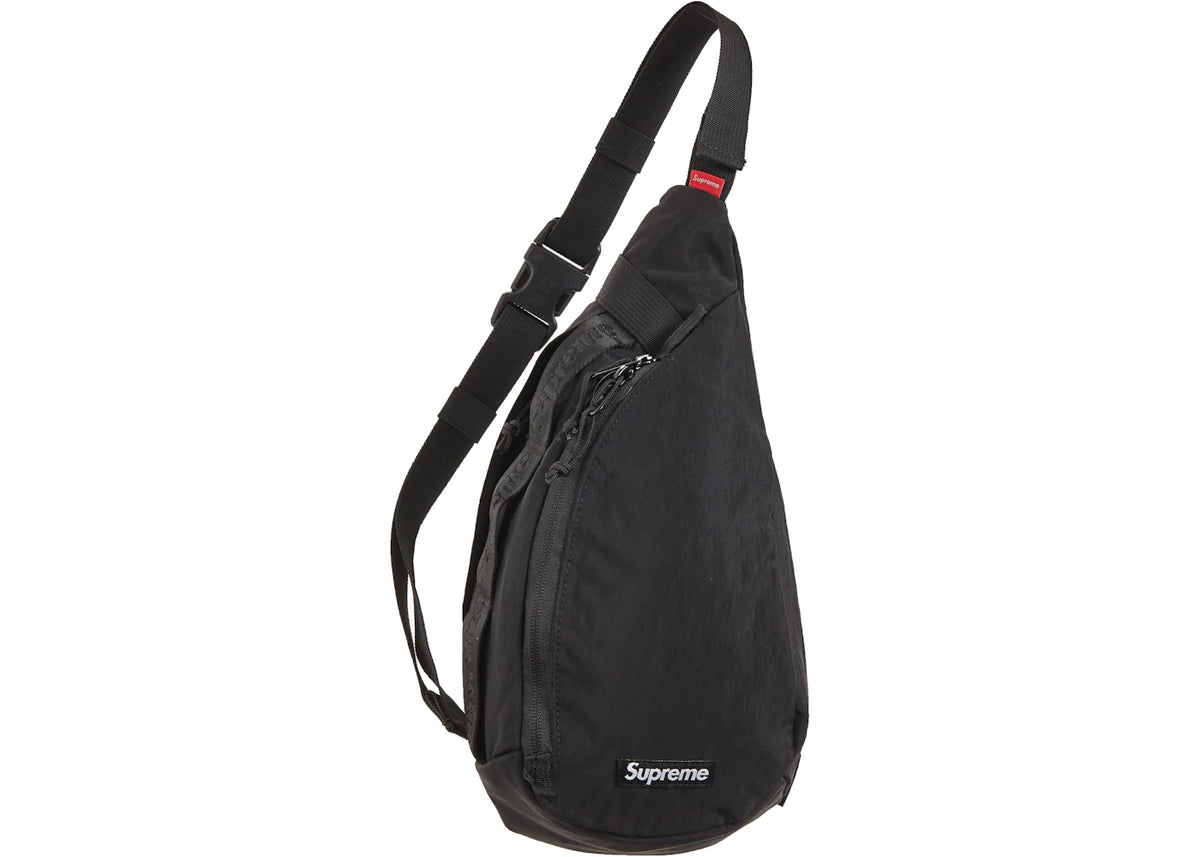Supreme Sling Bag Black - vue 360