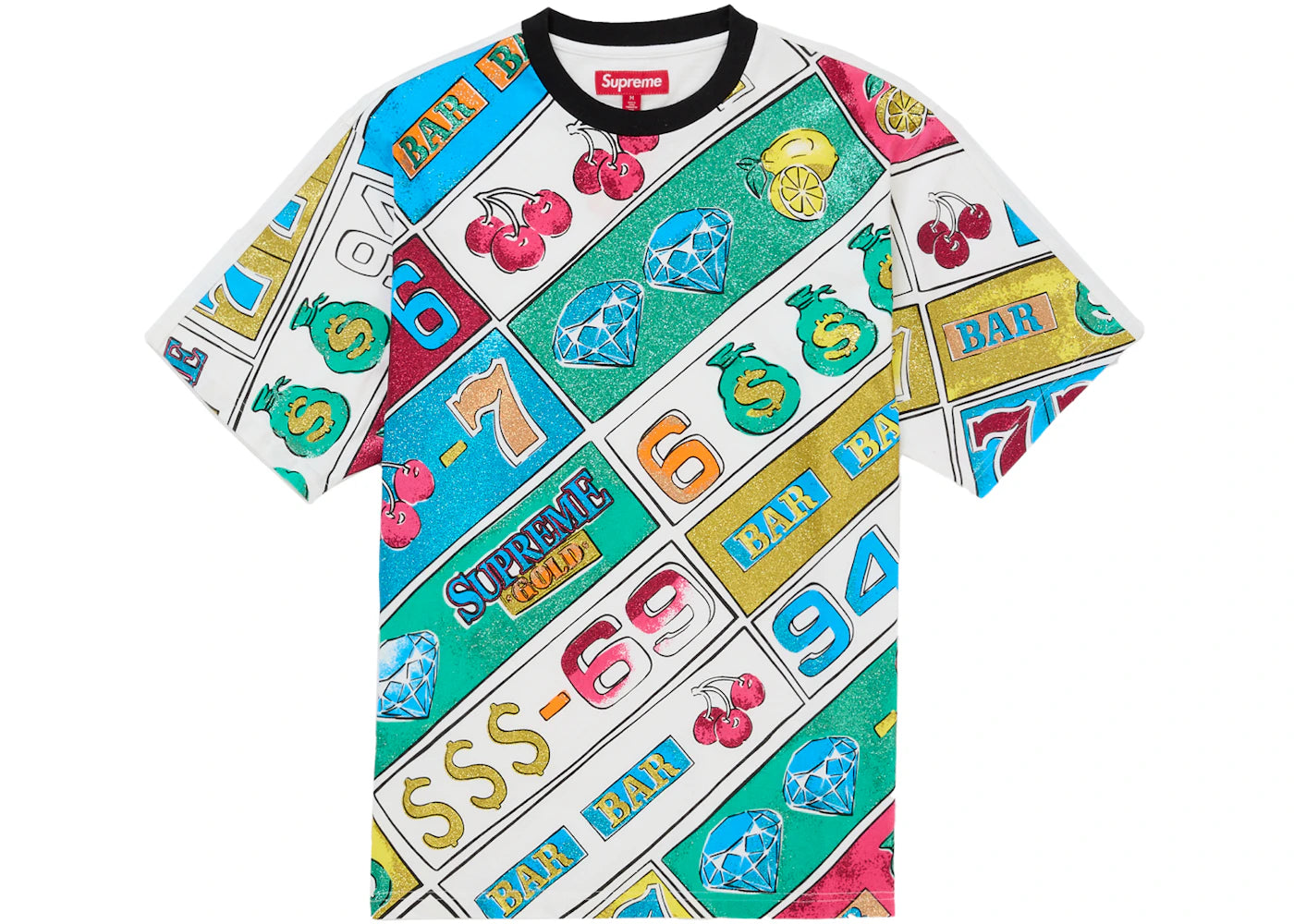 Supreme Slot Machine S/S Top White - vue secondaire A