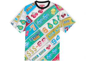 Supreme Slot Machine S/S Top White