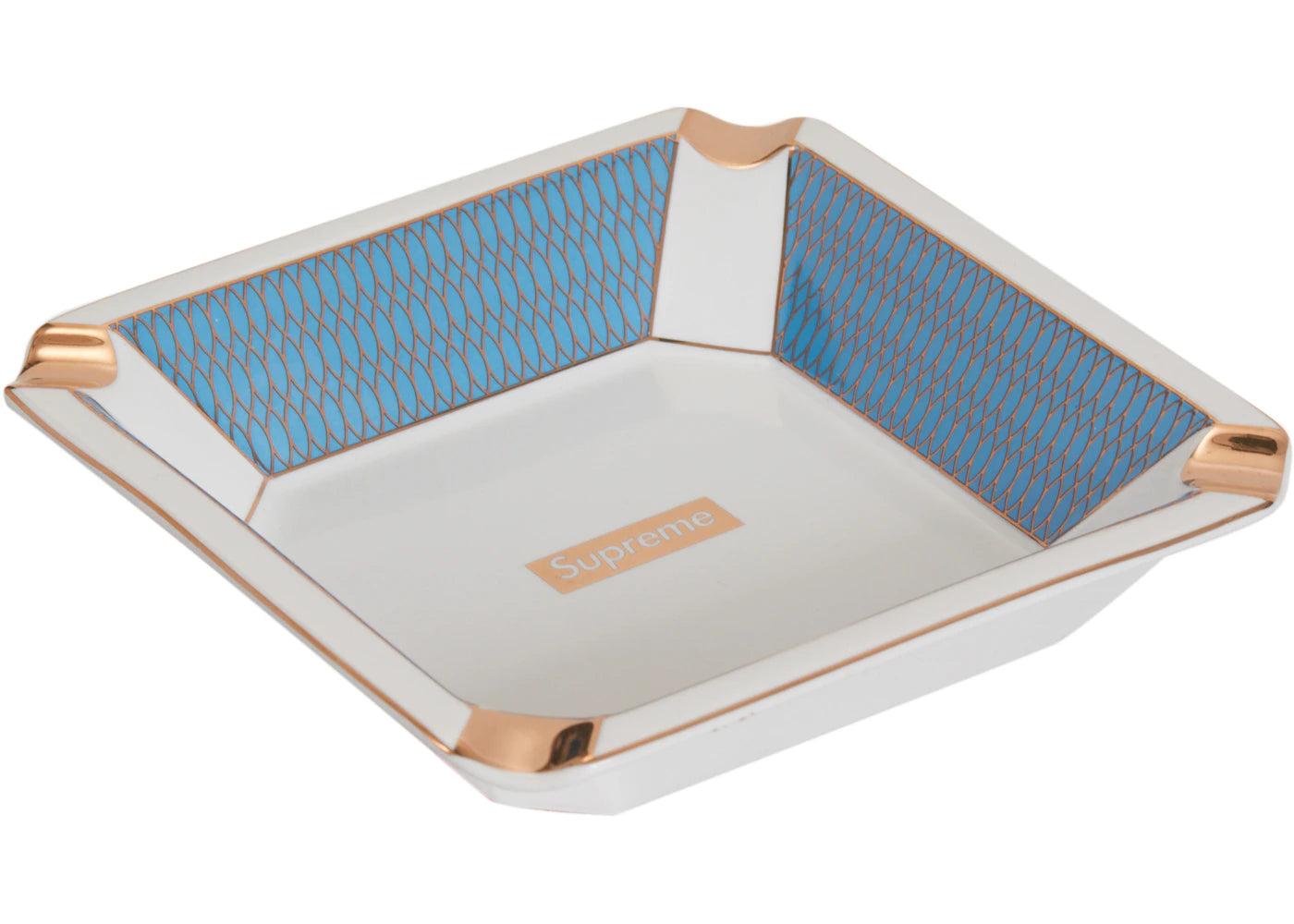 Supreme Small Ashtray Blue - vue 360