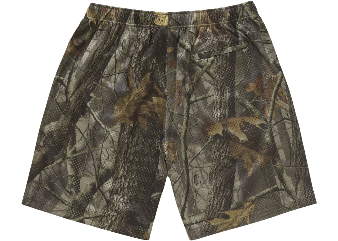 Supreme Small Box Baggy Mesh Short (SS25) Realtree Hardwoods Camo - vue secondaire B