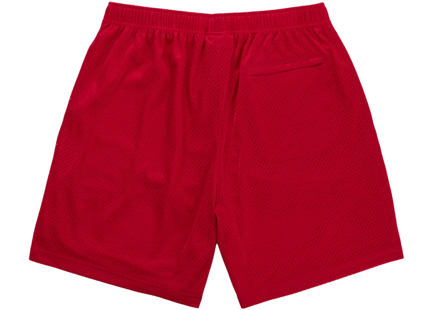 Supreme Small Box Baggy Mesh Short (SS26) Red - vue secondaire B