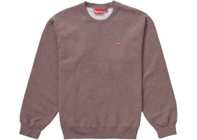 Supreme Small Box Crewneck (FW23) Heather Mauve