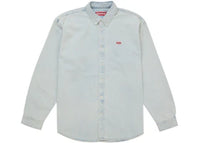 Supreme Small Box Denim Shirt (SS26) Grey