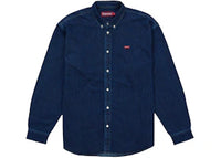 Supreme Small Box Denim Shirt (SS26) Indigo