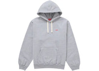 Supreme Small Box Drawcord Hooded Sweatshirt (SS26) Heather Grey