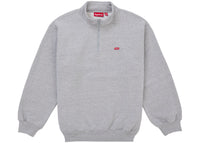 Supreme Small Box Half Zip Pullover (SS26) Heather Grey