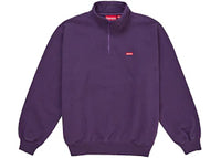 Supreme Small Box Half Zip Pullover (SS26) Purple