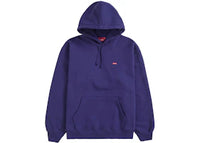 Supreme Small Box Hooded Sweatshirt (SS24) Washed Navy