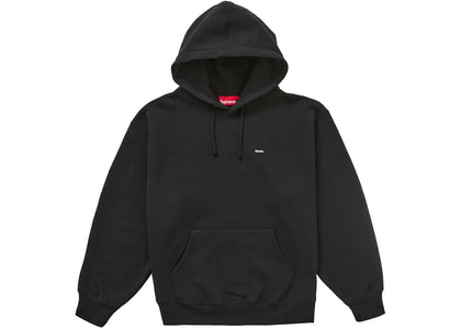 Supreme Small Box Hooded Sweatshirt (SS25) Black - apparel view 2