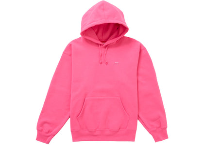 Supreme Small Box Hooded Sweatshirt (SS25) Magenta - apparel view 2