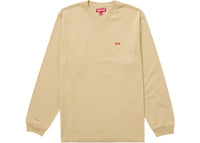 Supreme Small Box L/S Tee (FW24) Dark Tan