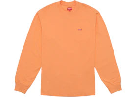 Supreme Small Box L/S Tee Peach