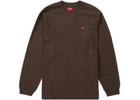 Supreme Small Box L/S Tee (SS23) Brown