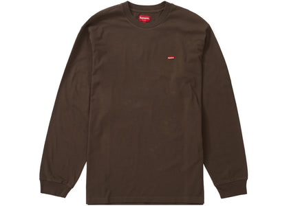 Supreme Small Box L/S Tee (SS23) Brown - authentic Supreme product