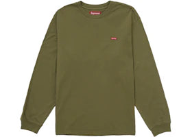 Supreme Small Box L/S Tee (SS25) Washed Olive - authentic Supreme product